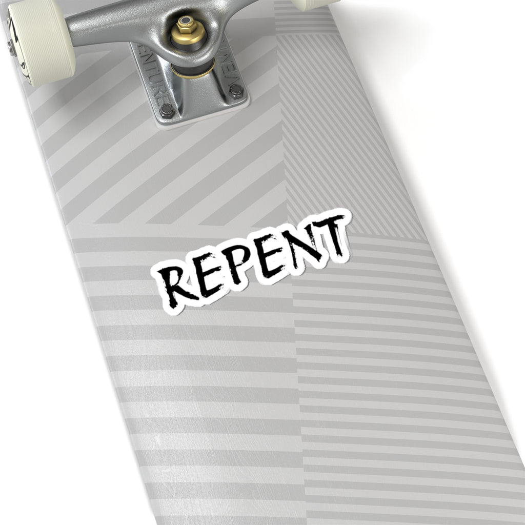 Repent Sticker