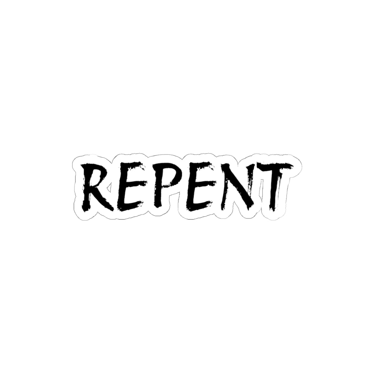 Repent Sticker